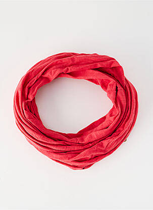 Col / tour de cou rouge EDC femme