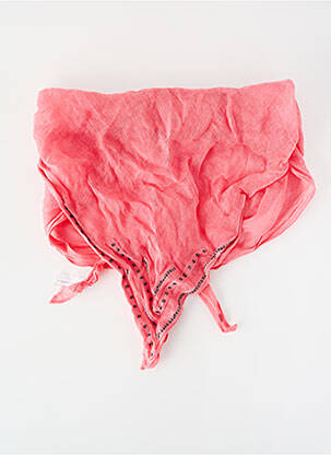 Foulard rose DIVERSE pour homme