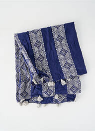 Foulard bleu PIECES femme