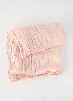 Echarpe rose EDC pour femme