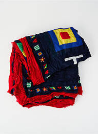Foulard bleu TOMMY HILFIGER femme