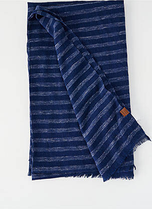 Foulard bleu EDC homme