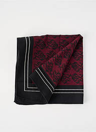 Foulard rouge PIECES femme