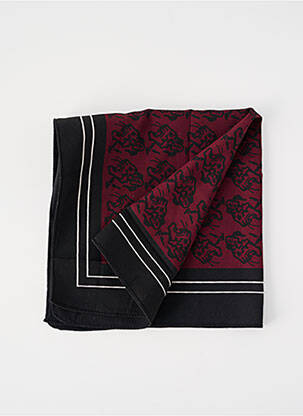 Foulard rouge PIECES pour femme