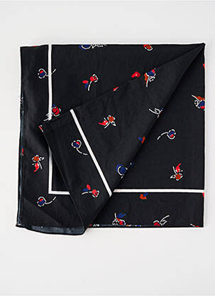 Foulard noir PIECES femme