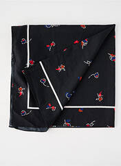 Foulard noir PIECES pour femme seconde vue