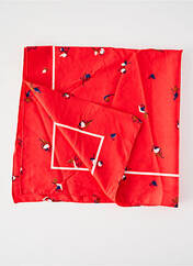 Foulard rouge PIECES pour femme seconde vue