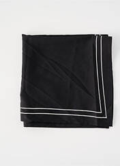 Foulard noir PIECES pour femme seconde vue
