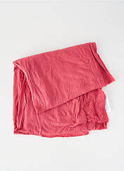 Foulard rose PIECES pour femme seconde vue