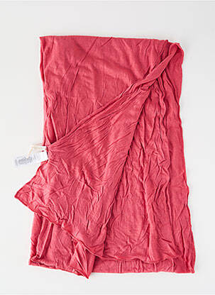 Foulard rose PIECES femme