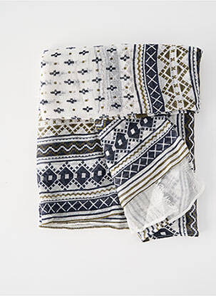 Foulard blanc PIECES femme