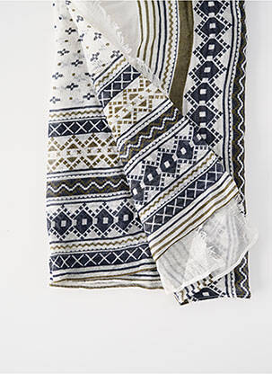 Foulard blanc PIECES femme