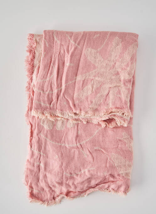 Echarpe rose MANGO pour femme