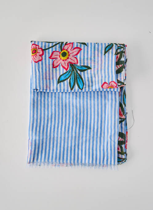 Foulard bleu EDC pour femme