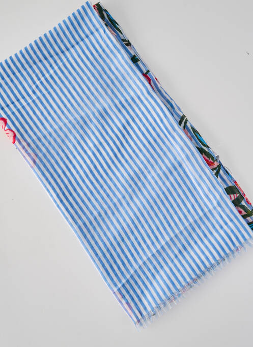 Foulard bleu EDC femme