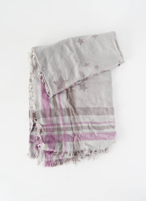 Echarpe gris EDC pour femme