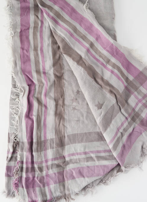 Echarpe gris EDC pour femme