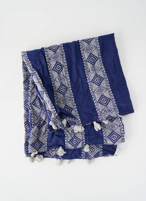 Echarpe bleu PIECES pour femme