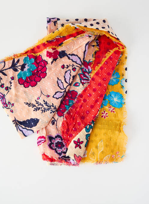 Foulard jaune MANGO pour femme