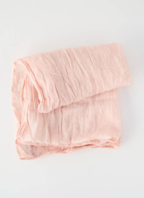 Echarpe rose EDC pour femme