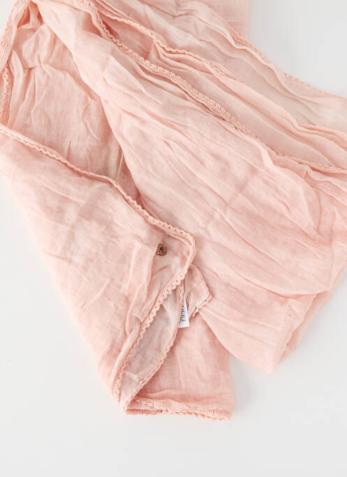 Echarpe rose EDC pour femme