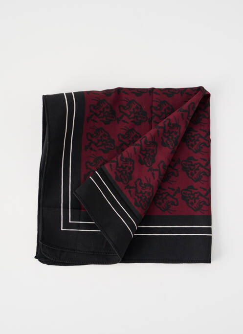 Foulard rouge PIECES pour femme