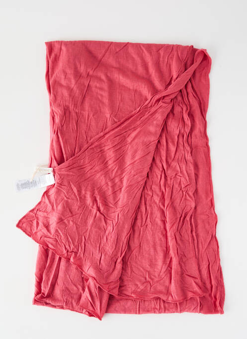 Foulard rose PIECES pour femme
