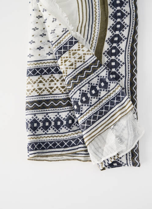 Foulard blanc PIECES femme