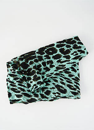 Foulard vert PIECES pour femme