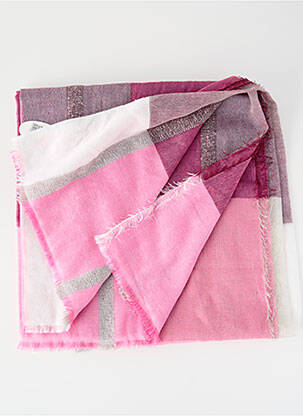 Foulard rose EDC femme
