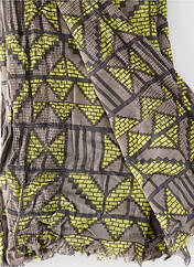 Echarpe jaune PIECES pour femme seconde vue