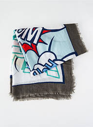 Foulard vert HAILYS femme