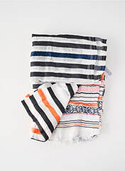 Echarpe blanc PIECES pour femme seconde vue