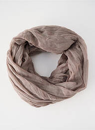 Col / tour de cou marron HAILYS femme