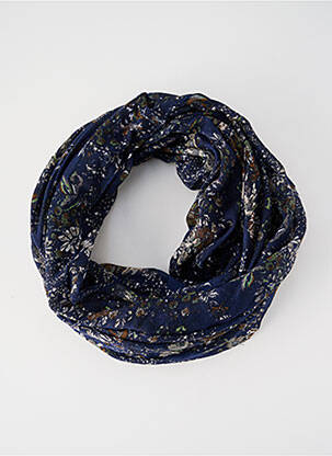 Echarpe bleu EDC pour femme