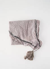 Echarpe gris PIECES pour femme seconde vue