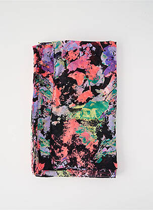 Foulard noir PIECES pour femme