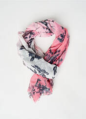 Echarpe rose LE TEMPS DES CERISES pour femme seconde vue