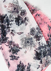 Echarpe rose LE TEMPS DES CERISES pour femme seconde vue