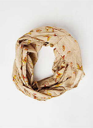 Echarpe beige EDC pour femme