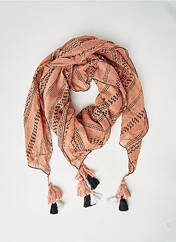 Echarpe rose PIECES pour femme seconde vue