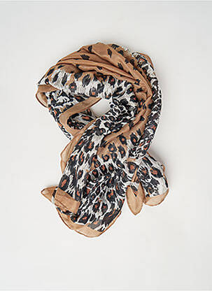 Foulard rose PIECES pour femme