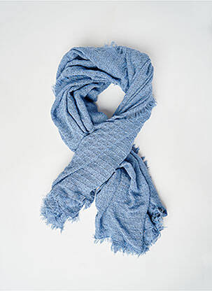 Foulard bleu EDC pour femme