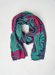 Foulard bleu MANGO femme