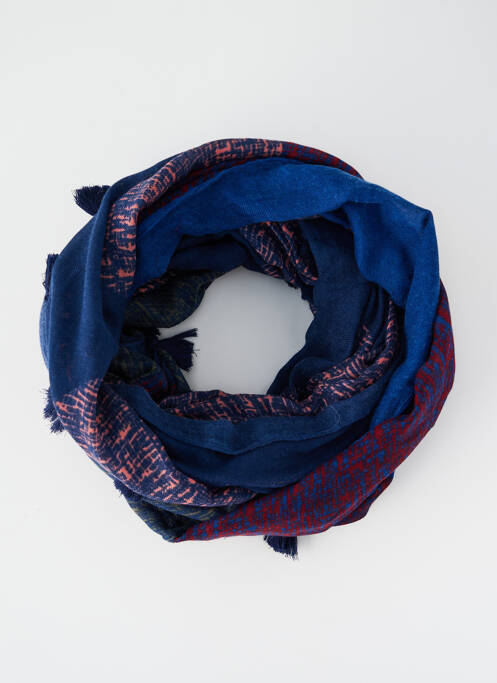 Echarpe bleu PIECES pour femme