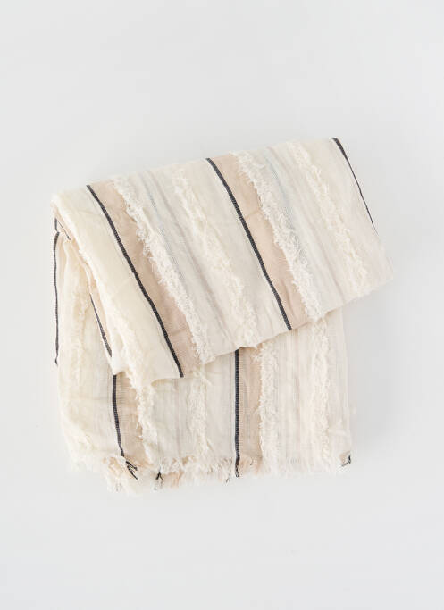 Echarpe gris MANGO pour femme