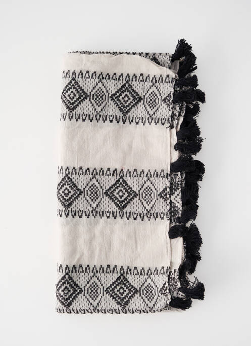 Echarpe gris PIECES pour femme