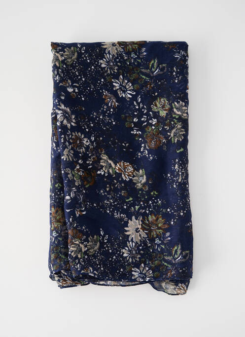 Foulard bleu EDC pour femme