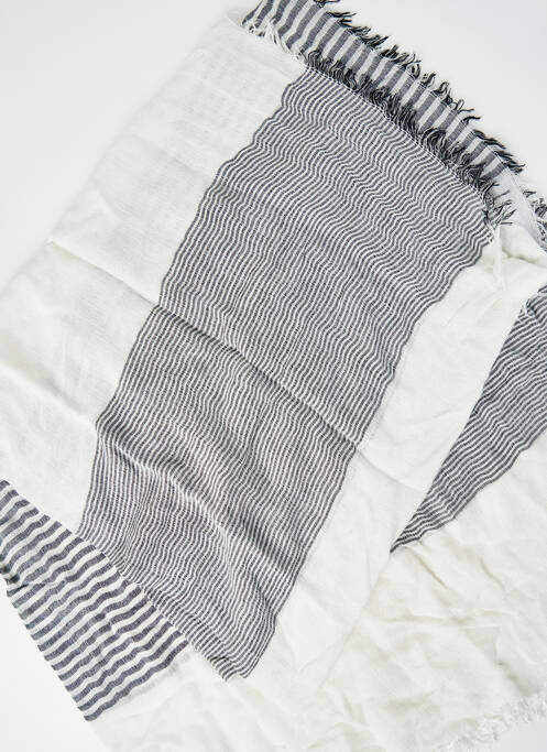 Foulard blanc EDC pour femme