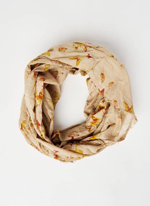 Echarpe beige EDC pour femme